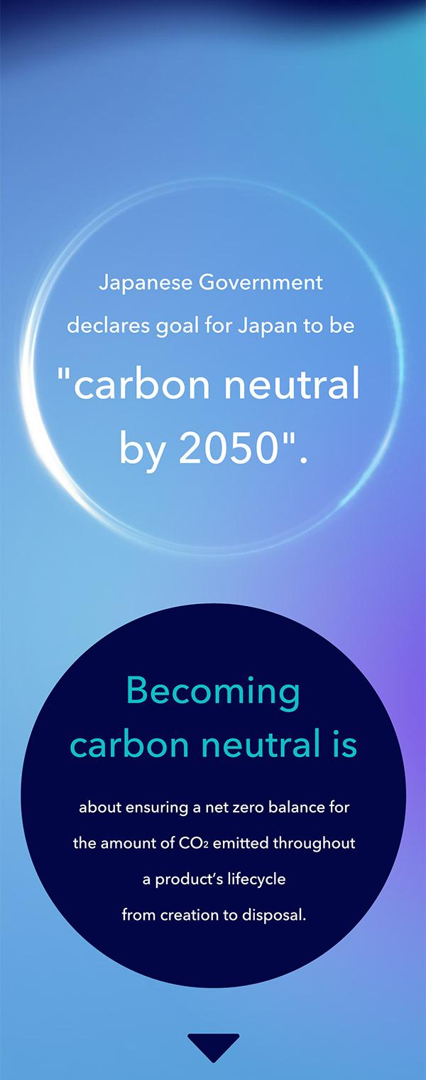 Becoming carbon neutral is about ensuring a net zero balance for the amount of CO2 emitted throughout a product's lifecycle from creation to disposal.