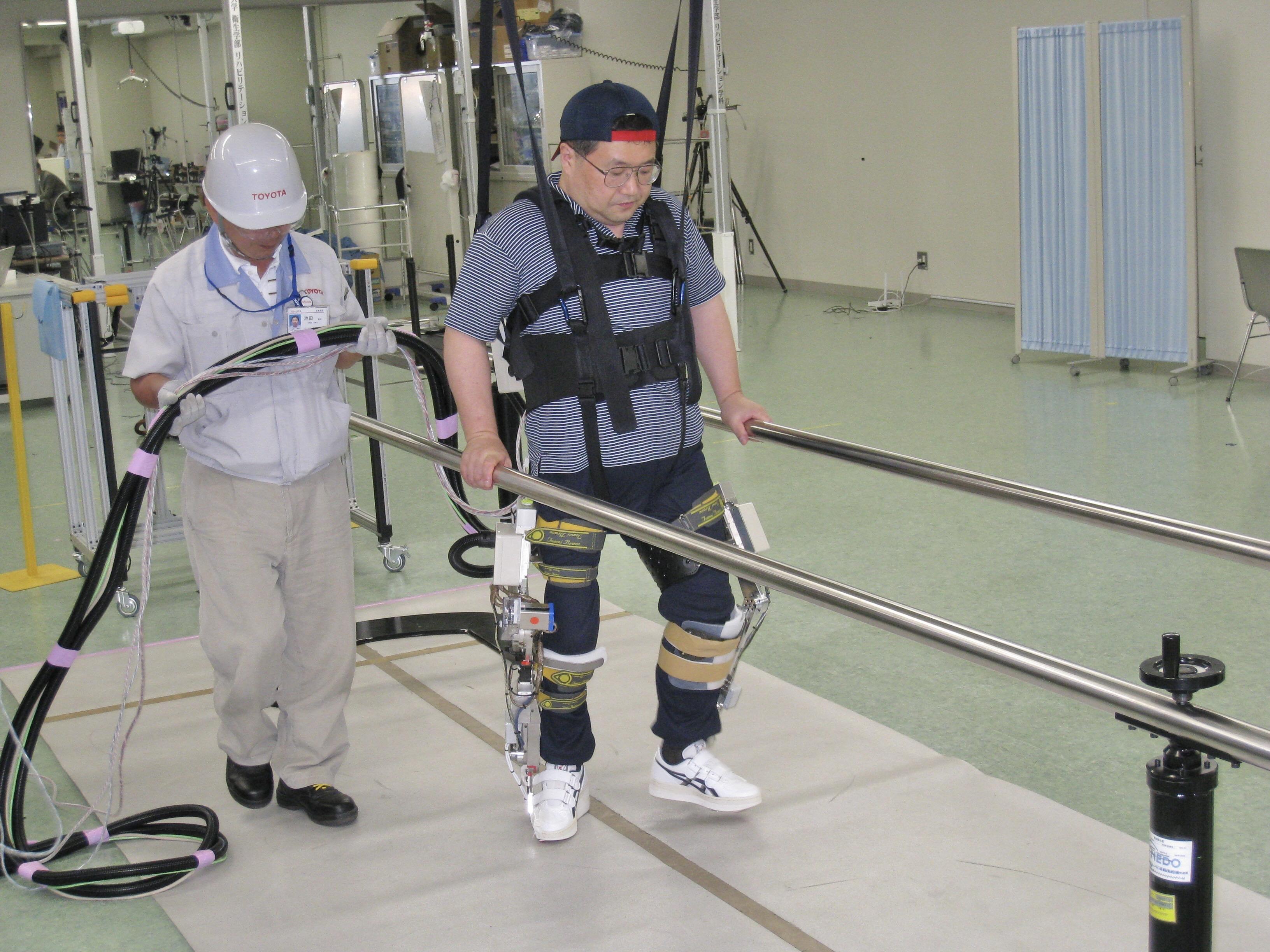 Toyota's new robotic leg brace will help stroke patients walk again