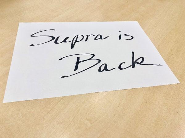 Supra is Back