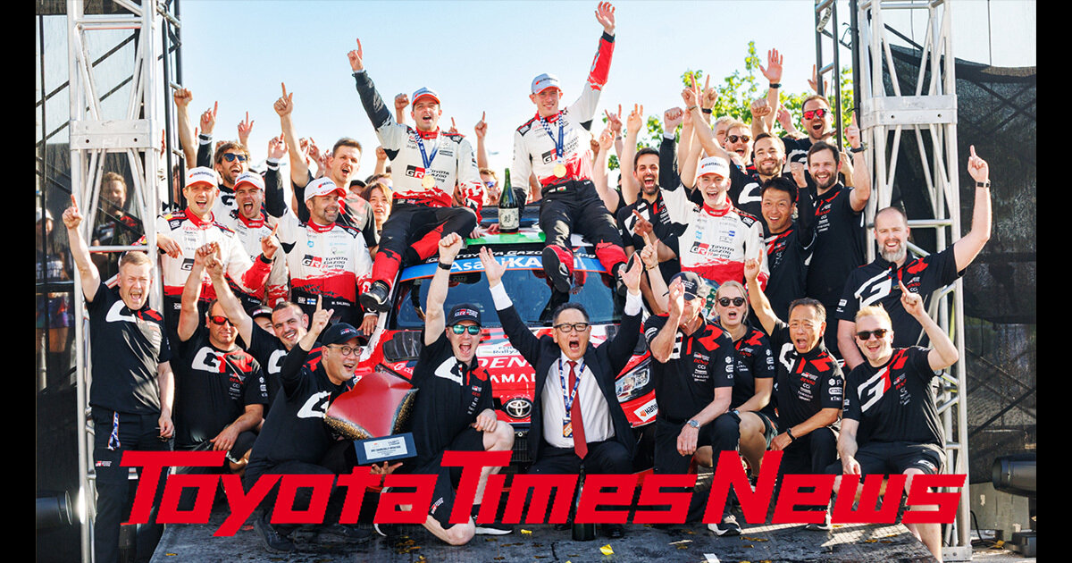 [Toyota Times] Rally Japan 2026 | Toyota Sweeps Top 4! First May Rally Deepens Community Ties