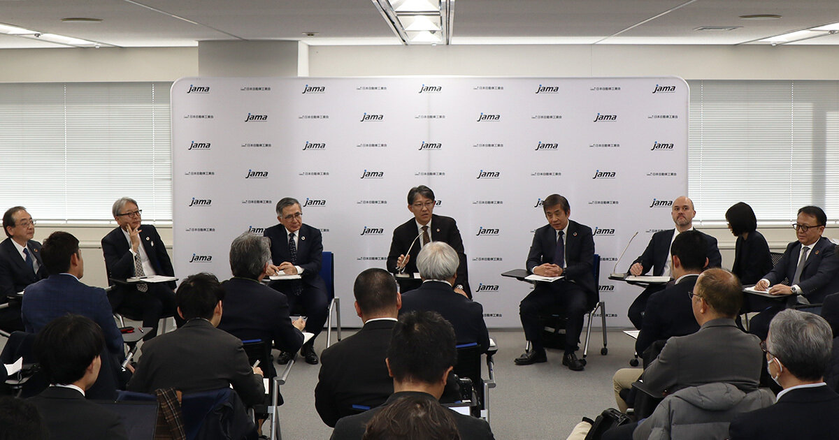 ⾃⼯会 佐藤新会⻑ 国際競争⼒強化へ「新7つの課題」